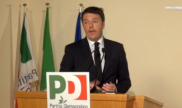 Renzi: stiamo restituendo speranza, orgoglio e passione. Pd smetta di guardarsi l’ombelico